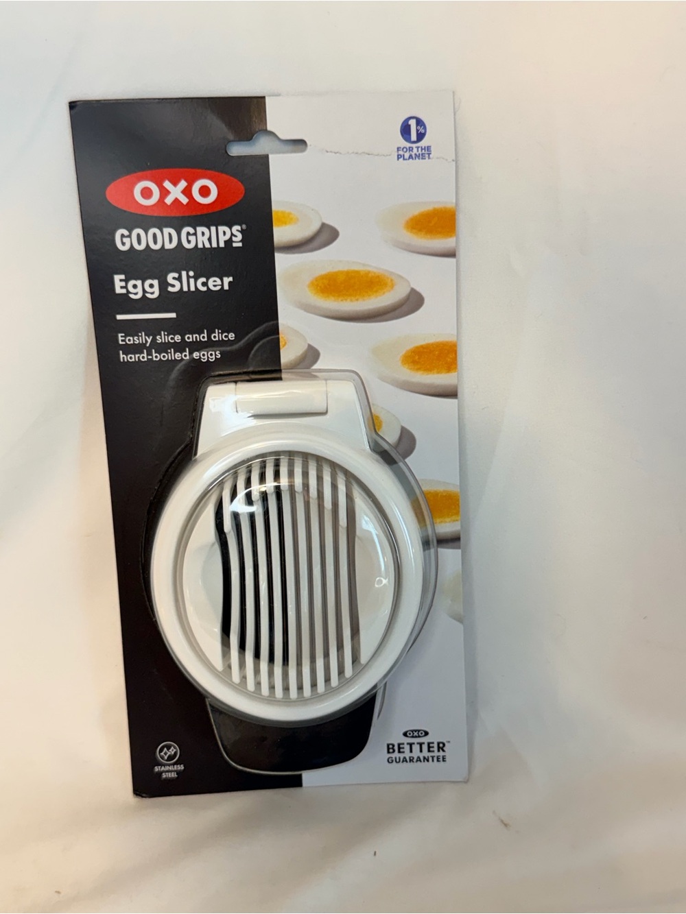 OXO Good Grips Egg Slicer Quick Easy Sharp - Stainless Steel - Dishwasher-Safe
